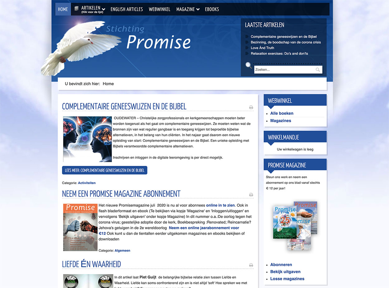 website stichting promise